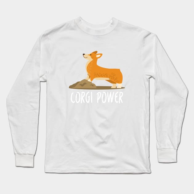 Funny Dog Lover T-Shirt | Cute Corgi Lovers Gifts & Shirts Long Sleeve T-Shirt by teemaniac